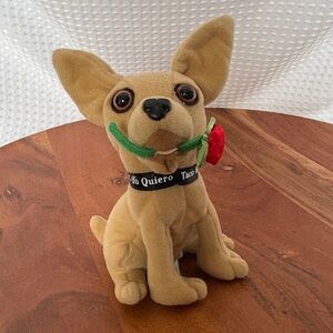 Yo Quiero Taco Bell Think I'm in Love Chihuahua plush vintage